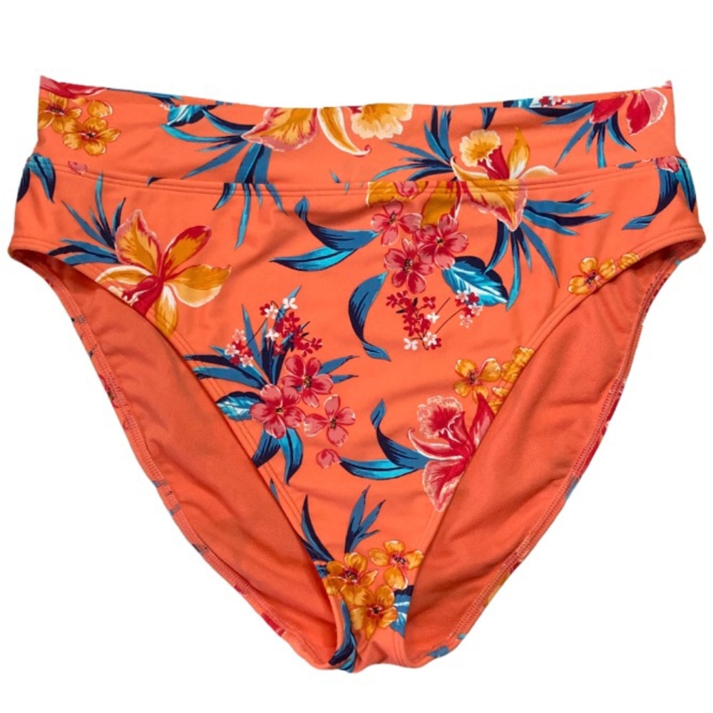 a.n.a Women’s Floral Swimsuit Bikini Bottom XL
